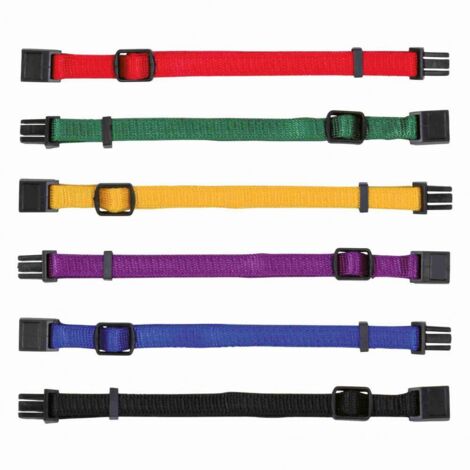 TRIXIE 15555 COULEURS ASSORTIES M-L CHIEN COLLIER STANDARD (4011905015576) (1/2)