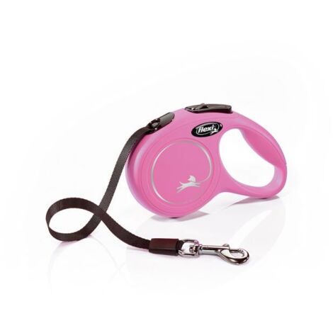 Laisse New Classic XS Tape 3 m pink Flexi CL00T3-251-P-20