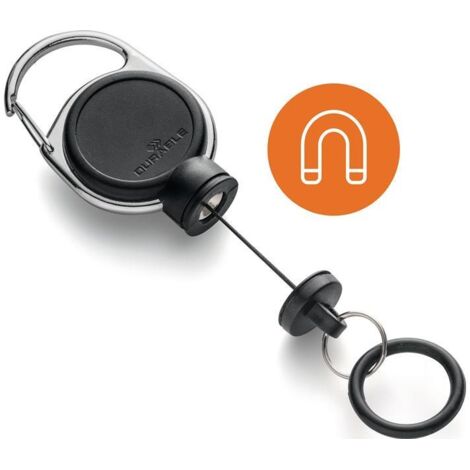 Porte-clip JoJo pour petites bouteilles de désinfection longueur de bande 600 mm noir (1/2)