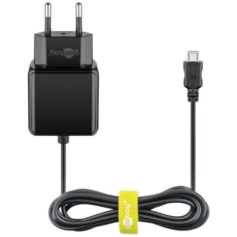 Bloc d'Alimentation Micro-USB (15 W), Chargeur universel pour de nombreux petits appareils avec prise Micro-USB. (1/5)