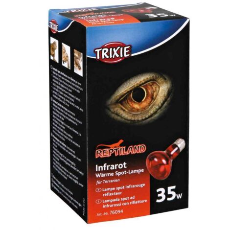 TRIXIE LAMPE INFRAROUGE À CHALEUR POUR TERRARIUM 63 X 100 MM 35 W (1/5)