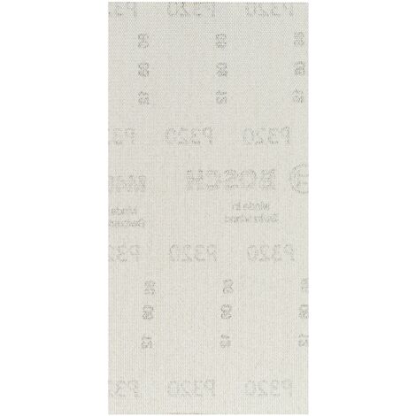 Bosch 10x Expert M480 Filet abrasif pour ponceuses vibrantes 93 x 186 mm G 320 - 2608900750 (1/4)