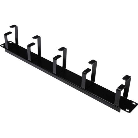 DIGITUS Rangierpanel 1HE 5x Ringe 40x60mm schwarz (1/2)