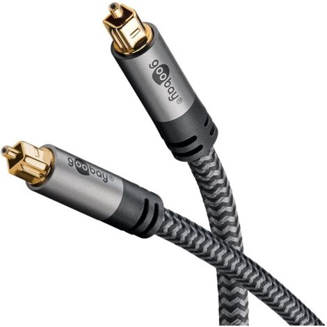 Câble TOSLINK, 1 m, Connecteur TOSLINK Connecteur TOSLINK. Longueur de câble 1 m (1/5)