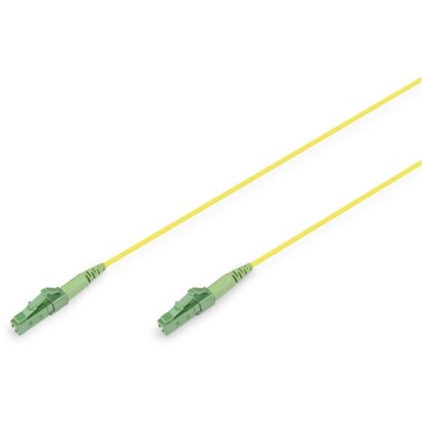 Digitus DK-2933-01-APC-SX fibre optique FO Câble de raccordement 1 m jaune [1x LC/APC 8° mâle, LC/APC mâle - 1x LC/APC mâle, LC/APC 8° mâle] 9/ A748153 (1/2)