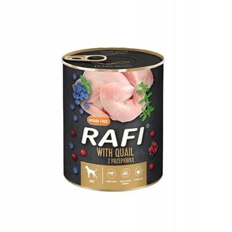DOLINA NOTECI RAFI - Caille 800g - Nourriture humide pour chien