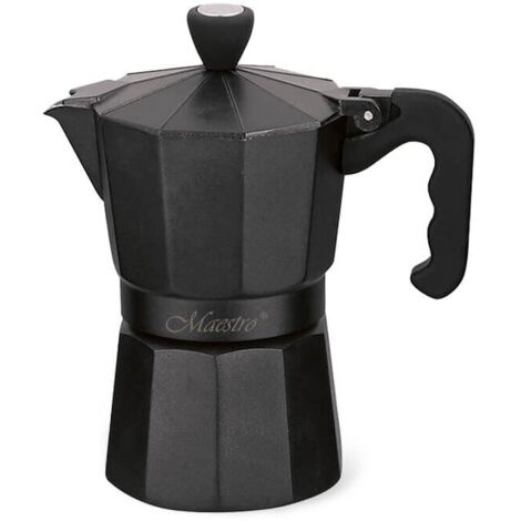 Machine à café Maestro 3 tasses MR-1666-3-BLACK noir (1/5)