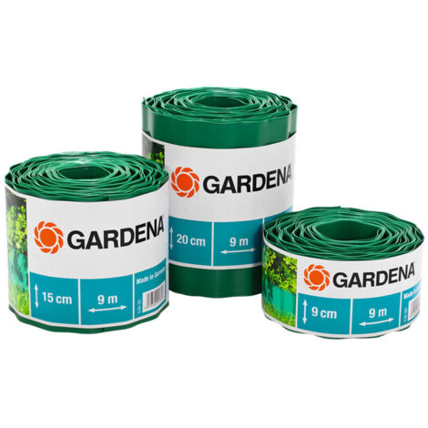 GARDENA 00538-20 BORDURE DE PELOUSE VERT PLASTIQUE 30 X 20 X 20 CM (1/5)