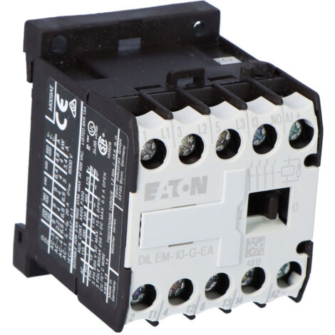 Contacteur miniature, 4 kW/400 V, commande 24 V CC DILEM-10-G-EA (24 V CC) (1/4)