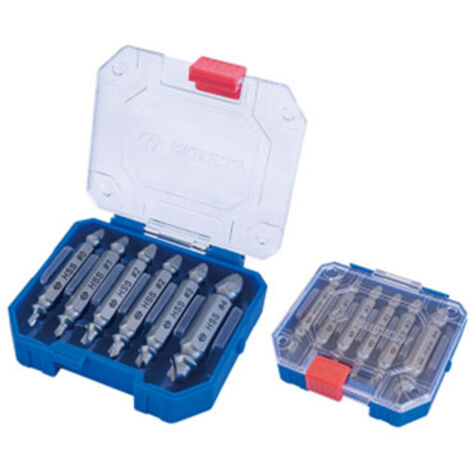Coffret de 6 extracteurs de vis à double extrémité 2-12mm – Matériau HSS – Extraction sans foret – Pour vis et boulons cassés – King Tony (1/3)