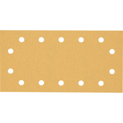 EXPERT C470 Papier abrasif, 14 trous pour Schw.schl., 115 x 230 mm, K 80, lot de 50