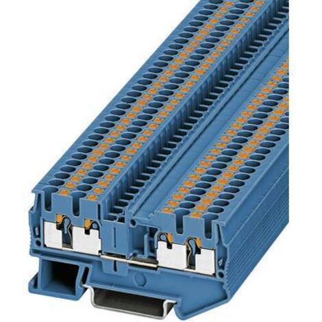 Bloc de jonction simple Contenu: 1 pc(s) Phoenix Contact PT 2,5-QUATTRO BU 3209581 D22176 (1/2)