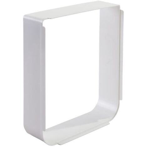 Extension de tunnel SureFlap 320 mm – Plastique blanc – Agrandit le tunnel chatière – Installation facile sur mur – Trixie (1/5)