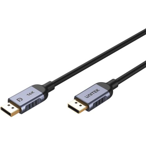 Câble DisplayPort UNITEK C1626GY01-1,5M Noir, Gris (1/5)