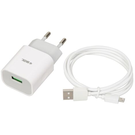 CHARGEUR MURAL I-BOX C-41 2,4A USB-C (1/5)
