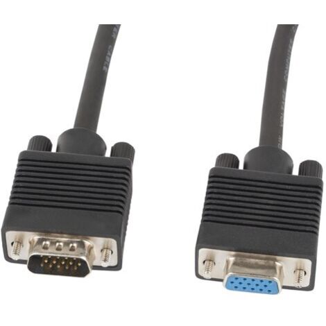 Lanberg CA-VGAC-10CC-0018-B+ câble VGA 1,8 m VGA (D-Sub) Noir (1/2)