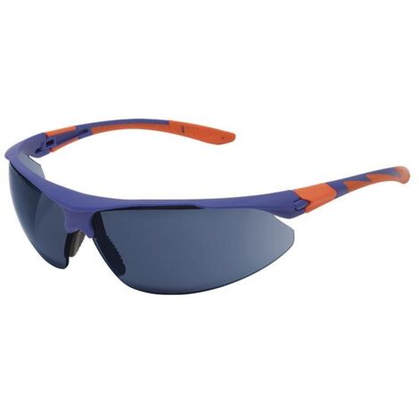 Lunette de sécurité Stealth 9000 Hardia - Bleu/Orange Fumé (1/2)