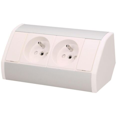 Prise de meuble 2x250V OR-GM-9005/W-G (1/5)