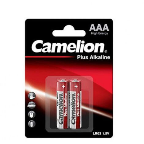 Camelion  AAA/LR03  Plus Alcaline  2 pièces. (1/2)