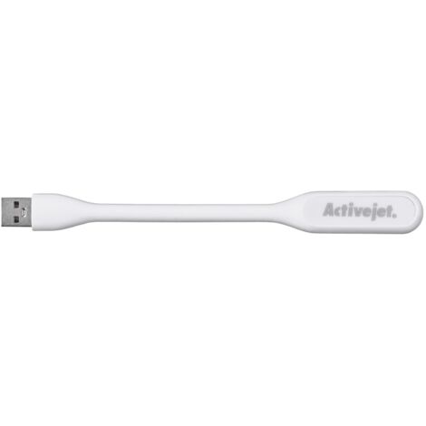 Lampe d'ordinateur LED USB Activejet blanche (1/4)