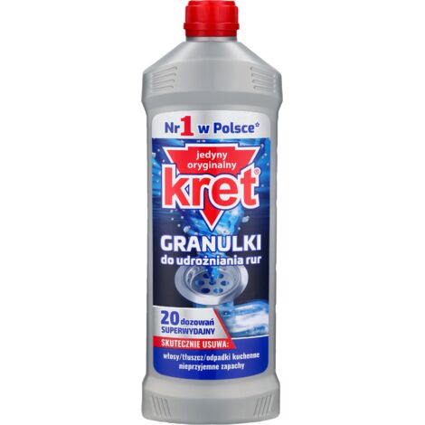 Granulés Kret pour déboucher les canalisations 800g