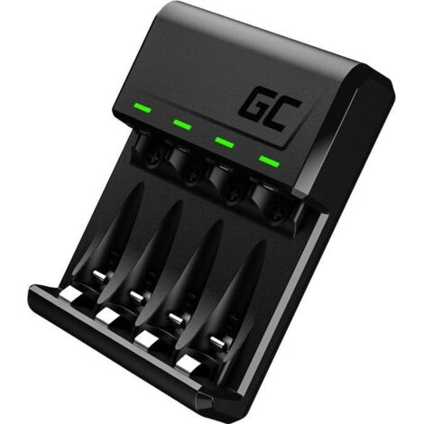 Green Cell VitalCharger Chargeur de piles rondes NiMH LR03 (AAA), LR6 (AA) Y336112 (1/5)