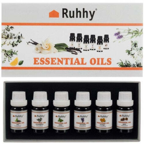 Huile essentielle - lot de 6 pcs 10ml ruhy 21939 (1/5)