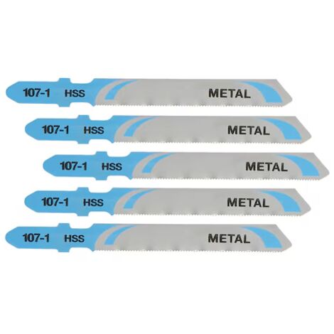 DeWalt DT2162-QZ Lame de scie sauteuse universelle HSS 76 mm 0,7 mm 5 pièces
