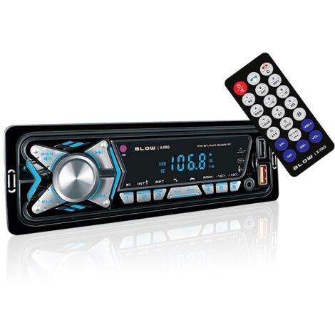 BLOW X-PRO MP3/USB/micro USB/BLUETOOTH Radio Voiture Noir (1/5)