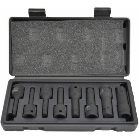 Awtools klucze udarowe trzpieniowe hex 8szt. black line (1/2)