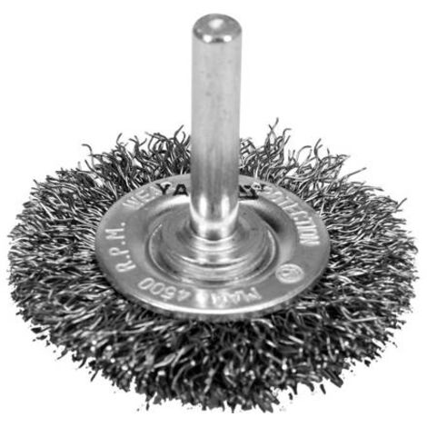 BROSSE À DISQUE YATO AVEC TIGE EN INOX DE 50 MM (1/2)