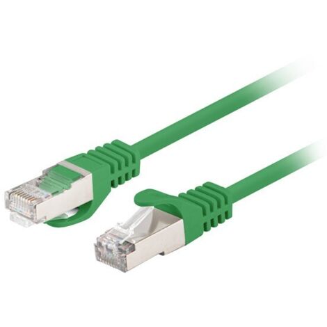 Câble réseau Lanberg PCF6-20CC-0050-G Vert 0,5 m Cat6 U/UTP (UTP) (1/2)