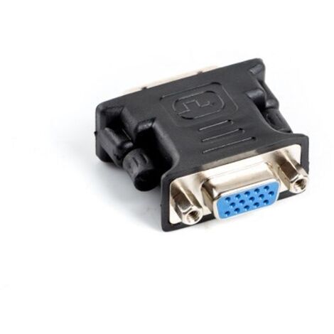 Lanberg AD-0012-BK câble adaptateur vidéo DVI-I VGA (D-Sub) Noir (1/2)