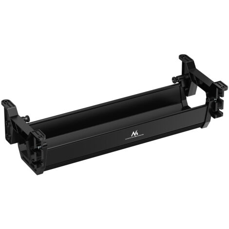 ORGANISATEUR DE CÂBLES/RALLONGES MACLEAN SOUS LE BUREAU, CHARGE MAX. 5KG, NOIR, MC-106 B