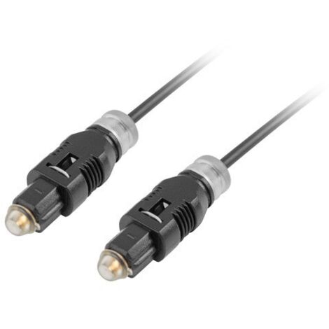 Lanberg CA-TOSL-10CC-0030-BK câble fibre optique 3 m TOSLINK Noir (1/3)