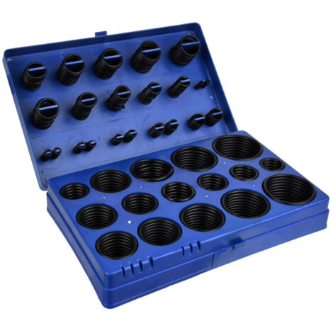 Geko G02800 - Assortiment of O-rings (419 pièces), couleur noire (1/5)