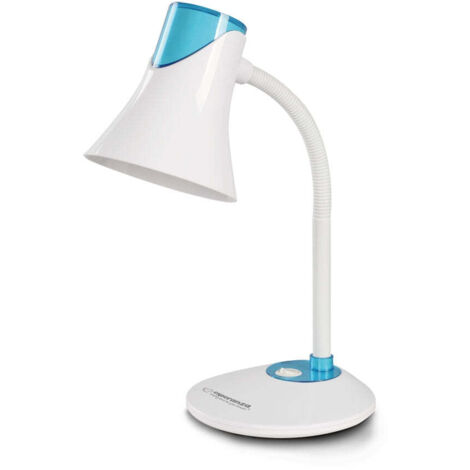 Esperanza desk lamp e27 polaris blue