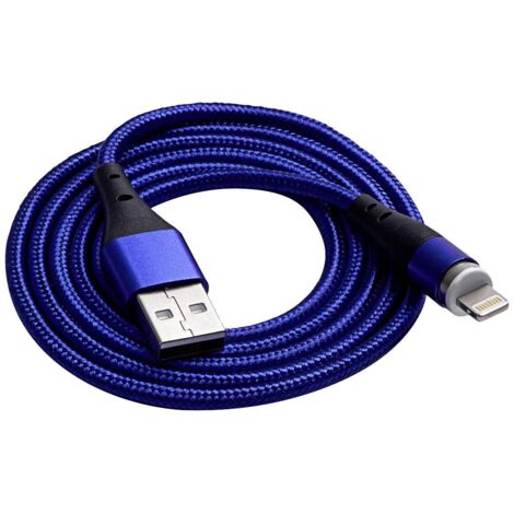 Akyga Câble USB USB-A mâle, USB-C® mâle 1.00 m bleu AK-USB-42 C831782 (1/4)