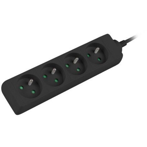 LANBERG RALLONGE CORD PS0-04E-0100-IEC-BK (1 M , NOIR COULEUR) (1/5)