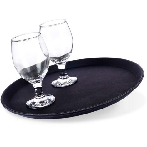 Plateau de service grand et pratique avec surface antiderapante (1/5)