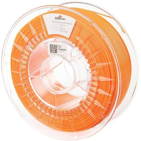 Spectrum Filaments 80008 PLA Premium Filament PLA 1.75 mm 1000 g lion orange, orange 1 pc(s) A915143 (1/2)