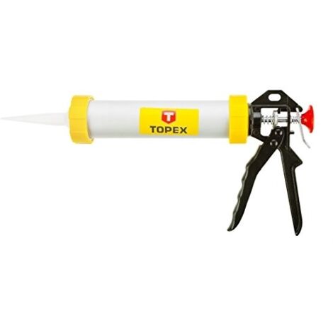 Pistolet à mastic topex aluminium 300 ml léger