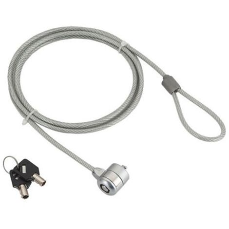 Câble antivol Gembird LK-K-01 Argent 1,8 m (1/3)