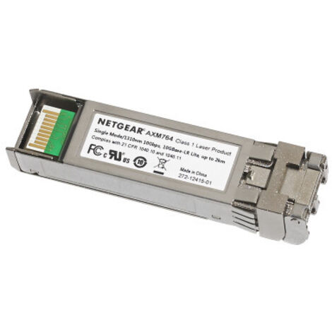Netgear AXM764 - Emetteur-récepteur SFP+ 10GBase-LR Lite pour fibre monomode 9/1 (1/3)