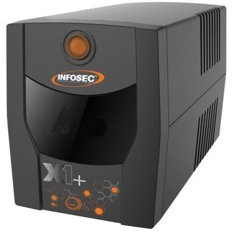 Alimentation de secours Infosec UPS X1+ 1000 1 000 VA, 500 W, 2 prises FR/Schuko (1/4)