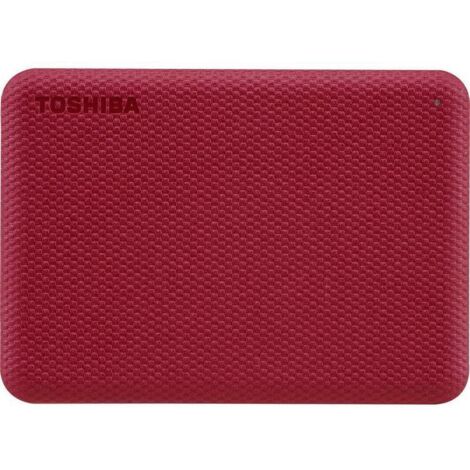 Toshiba Canvio Advance disque dur externe 2000 Go Rouge