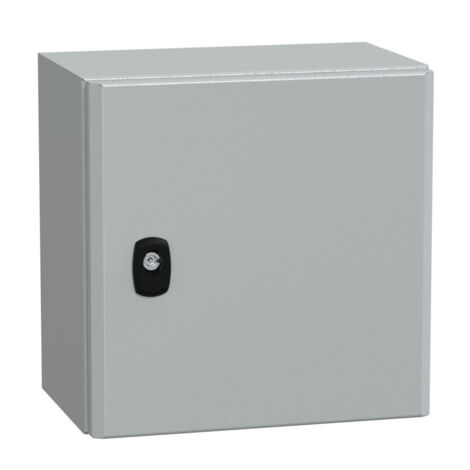 enveloppe universelle acier - spacial s3d - 300 x 300 x 200 mm - schneider electric nsys3d3320p (1/3)
