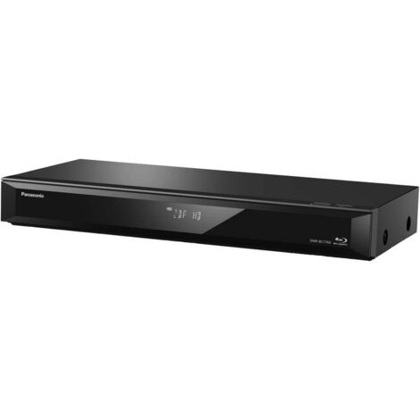 Panasonic DMR-BCT760AG Lecteur Blu-ray avec disque dur 500 GB Upscaling 4K, Lecteur CD, audio haute résolution, Tuner D