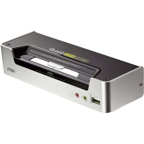 Aten CS1792 - Commutateur KVM HDMI USB à 2 ports avec audio et concentrateur USB 2.0 (1/4)