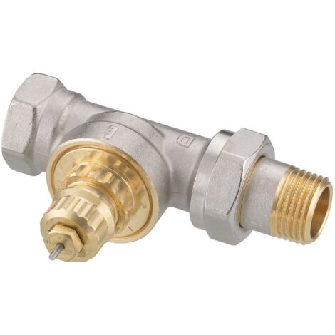 Corps thermostatique équerre RA-G 20 à faible perte de charge - 3/4" (20/27) - Danfoss 013G1677 (1/3)